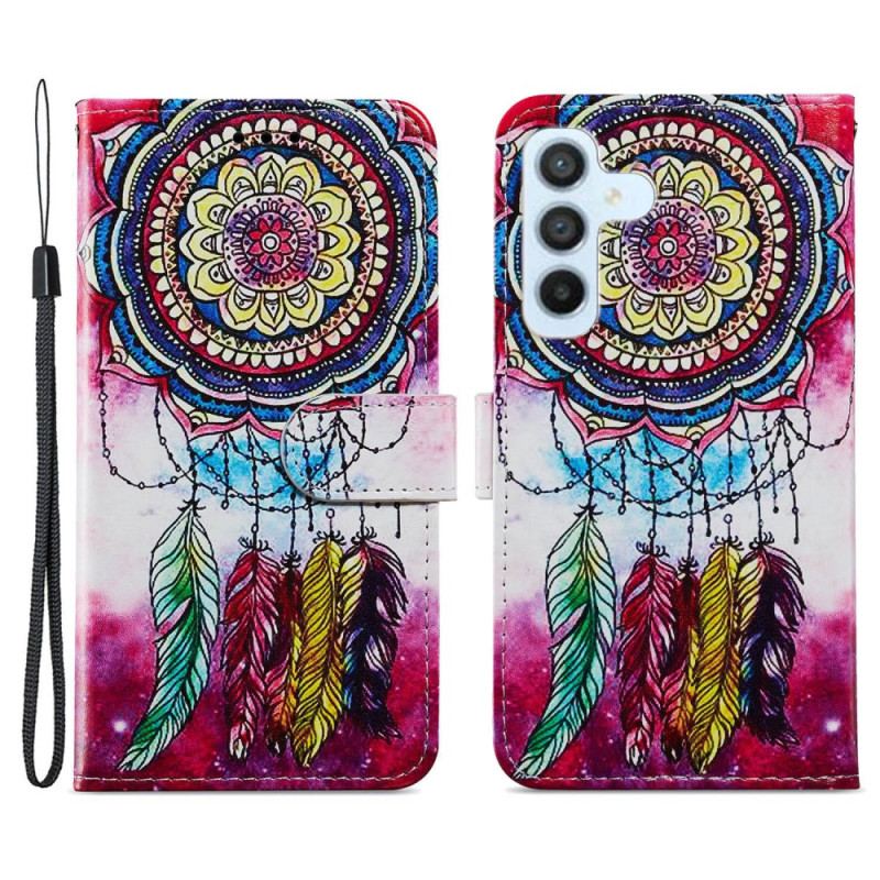 Flip Cover Samsung Galaxy A34 5G Kunstnerisk Drømmefanger