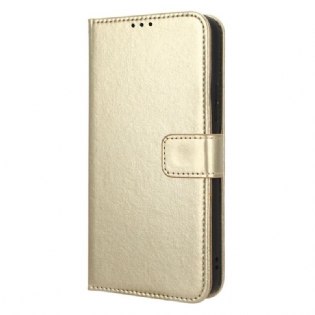Flip Cover Samsung Galaxy A34 5G Prangende Kunstlæder