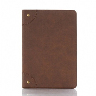 Etui Samsung Galaxy Tab S8 Plus / Tab S7 Plus Vintage Nitter I Imiteret Læder