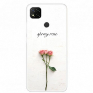Cover Xiaomi Redmi 9C Spray Roser