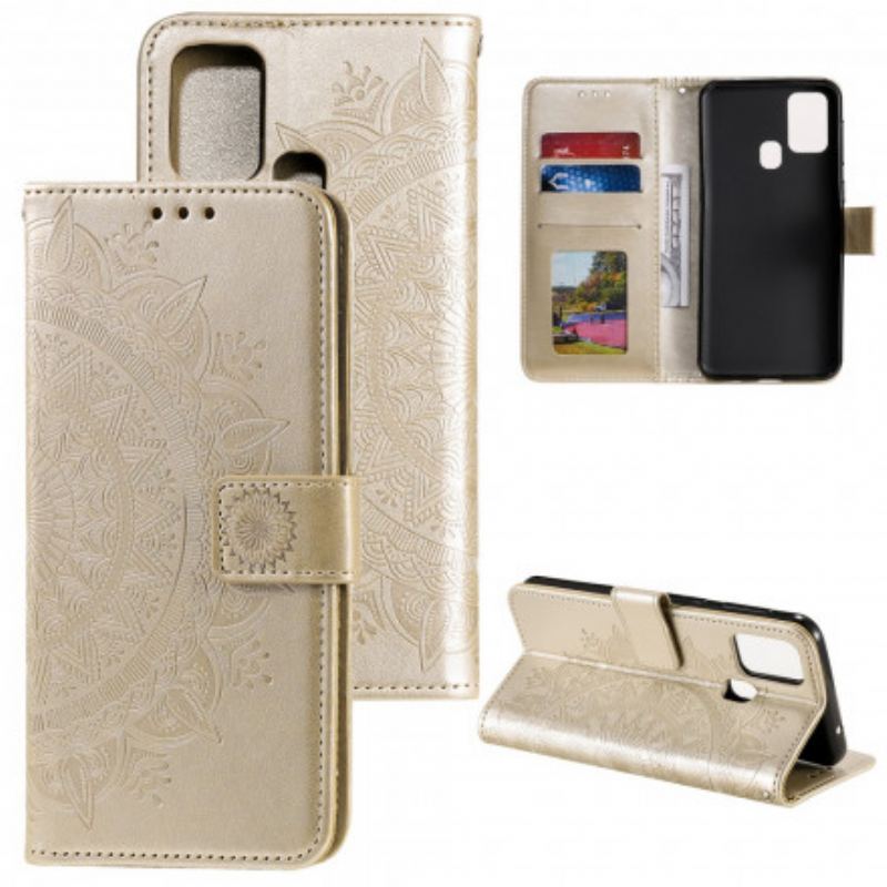 Flip Cover Xiaomi Redmi 9C Sol Mandala
