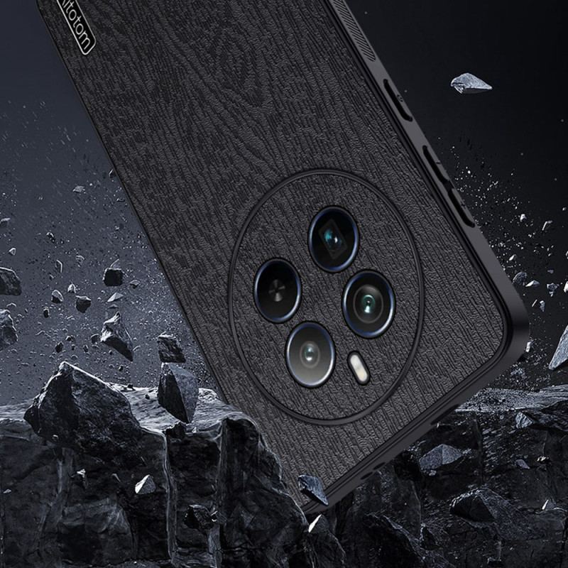 Cover Realme 12 Pro / 12 Pro Plus Imiteret Læder Træstil