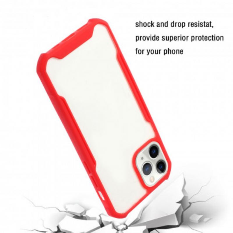 Cover iPhone 11 Pro Max Hybrid Farvede Kanter
