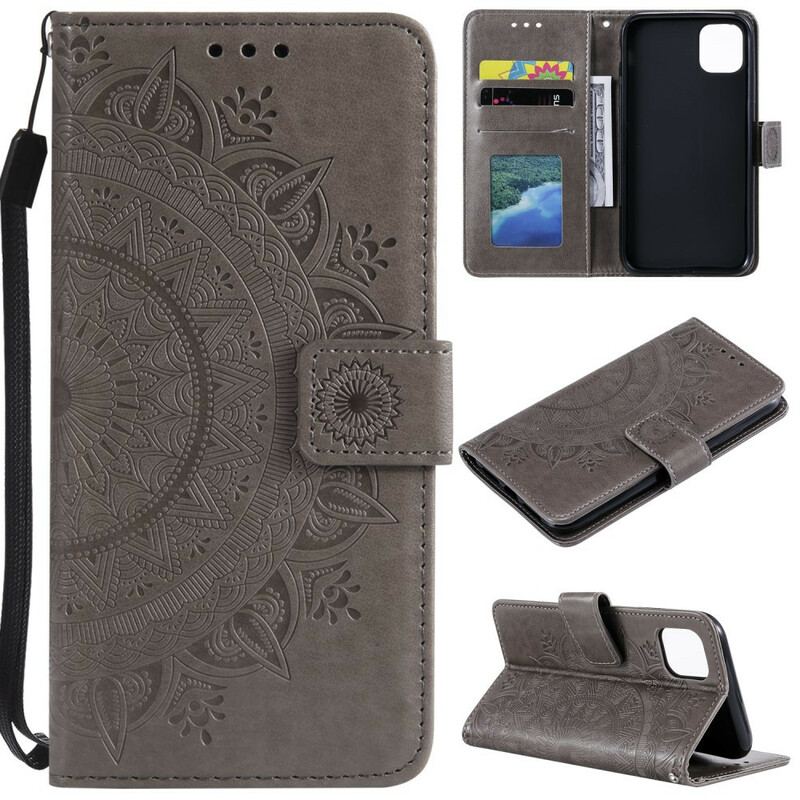 Flip Cover iPhone 11 Pro Max Sol Mandala