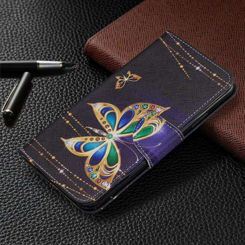 Flip Cover iPhone 11 Pro Max Utrolige Sommerfugle