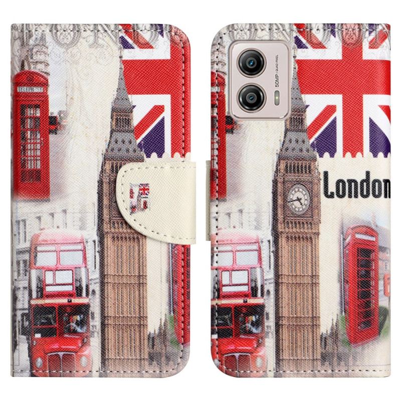 Flip Cover Moto G73 5G London Liv