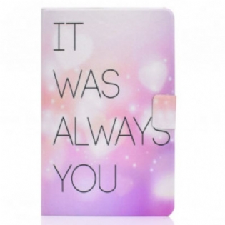 Flip Cover Huawei MatePad New Det Var Altid Dig