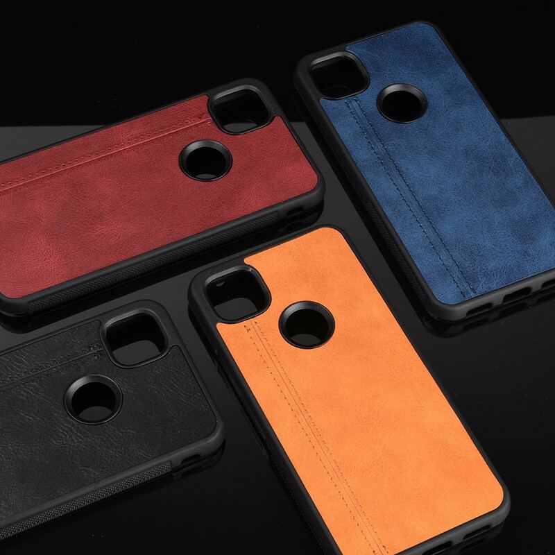 Cover Google Pixel 4A Couture Lædereffekt