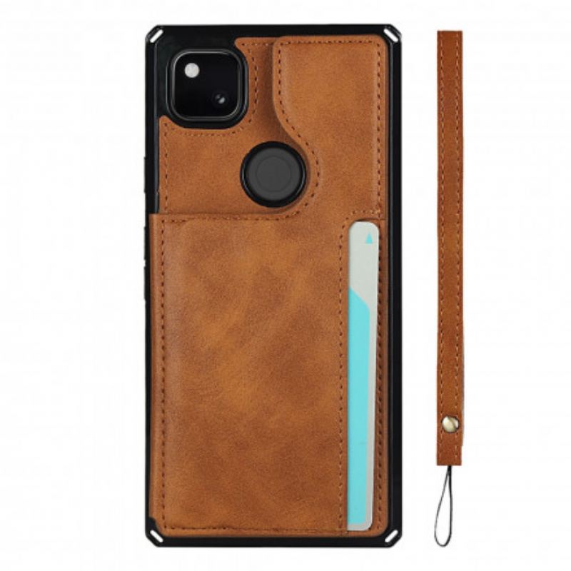 Cover Google Pixel 4A Kortholderstativ Og Snor