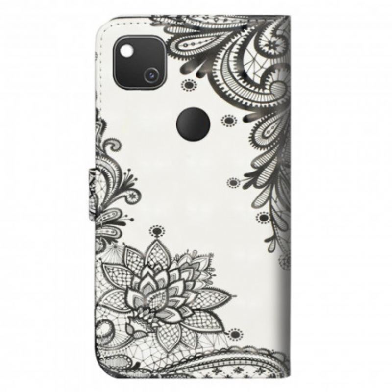 Flip Cover Google Pixel 4A Mandala Blonder