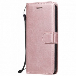 Flip Cover Google Pixel 4A Med Snor Strappy Lædereffekt