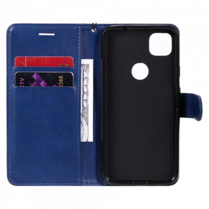 Flip Cover Google Pixel 4A Med Snor Strappy Lædereffekt