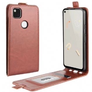 Læder Cover Google Pixel 4A Flip Cover Sammenfoldelig