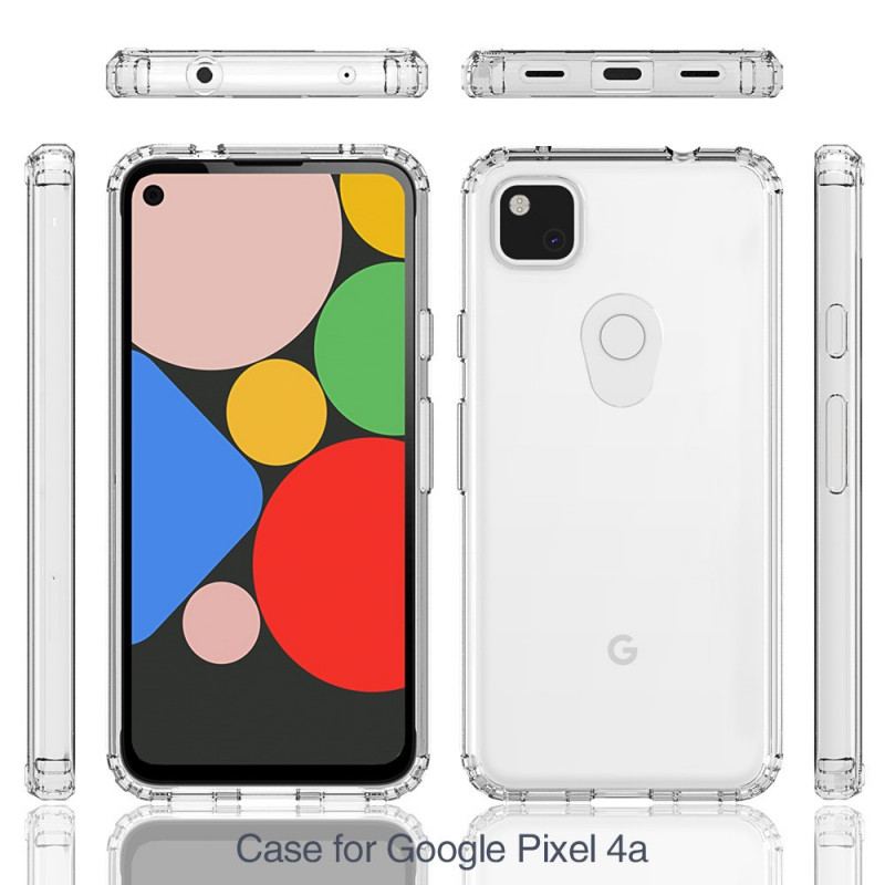Mobilcover Google Pixel 4A Gennemsigtig Og Akryl