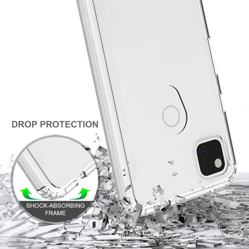 Mobilcover Google Pixel 4A Gennemsigtig Og Akryl