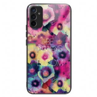 Cover Samsung Galaxy M13 Be Always In Bloom Hærdet Glas