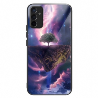 Cover Samsung Galaxy M13 Futuristisk Træhærdet Glas