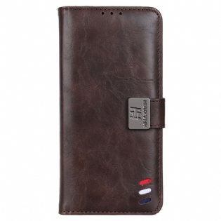 Flip Cover Samsung Galaxy M13 Trefarvet Sølvlås