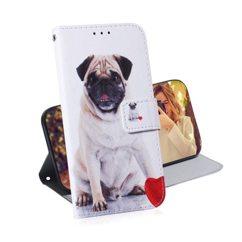 Flip Cover Xiaomi Redmi Note 11 / 11S Mops Hund
