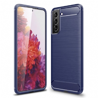 Cover Samsung Galaxy S22 Plus 5G Børstet Kulfiber
