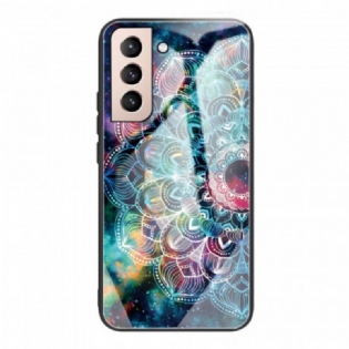 Cover Samsung Galaxy S22 Plus 5G Mandala Hærdet Glas