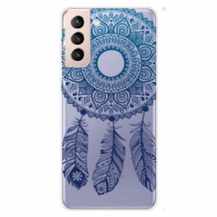 Cover Samsung Galaxy S22 Plus 5G Mandala Med Enkelt Blomst