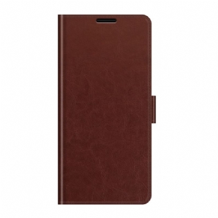 Flip Cover Samsung Galaxy S22 Plus 5G Designer Lædereffekt