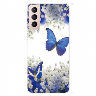 Mobilcover Samsung Galaxy S22 Plus 5G Design Sommerfugle