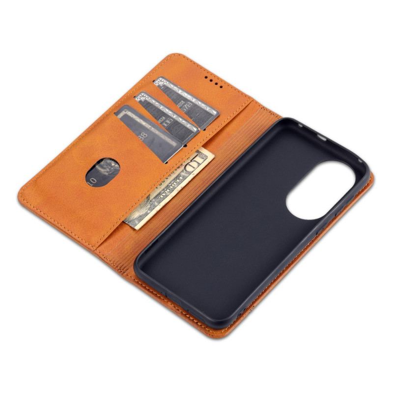 Cover Huawei P50 Pro Flip Cover Azns Læderstyling