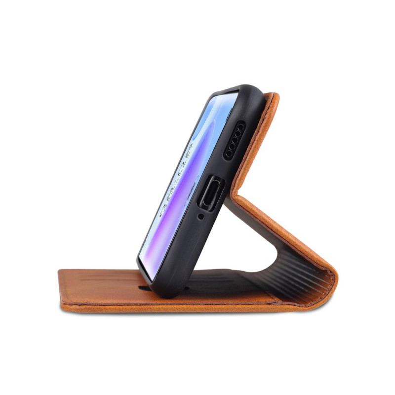 Cover Huawei P50 Pro Flip Cover Azns Læderstyling