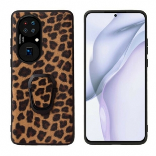 Cover Huawei P50 Pro Leopard Stil Ring-støtte