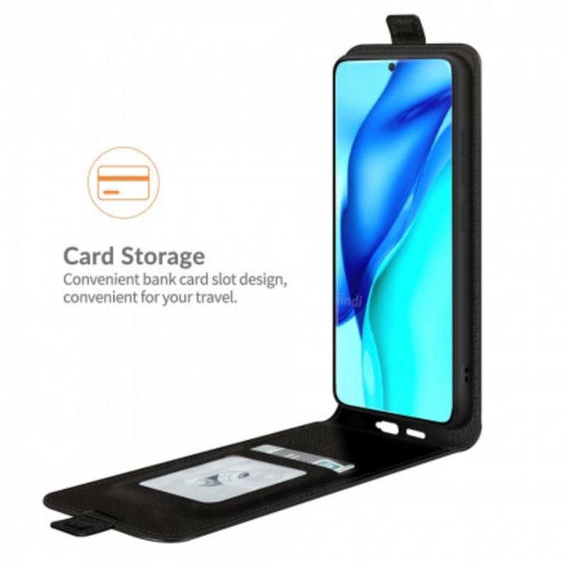 Flip Cover Huawei P50 Pro Læder Cover Lodret Flap Lædereffekt