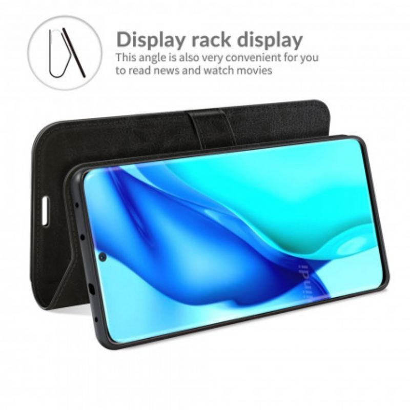 Læder Cover Huawei P50 Pro Stil Læder Design