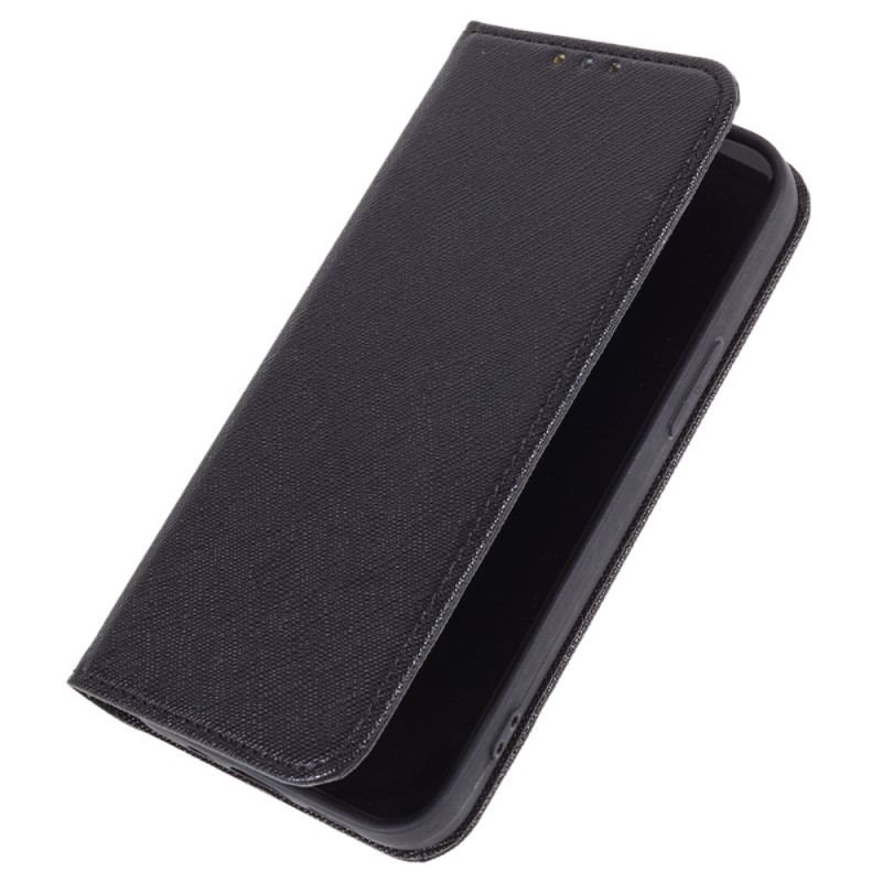 Flip Cover Poco C61 Krydstekstur