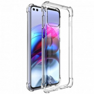 Cover Moto G100 Gennemsigtig Med Imak Skærmfilm