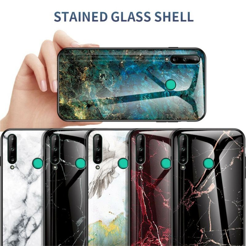 Cover Huawei P40 Lite E Premium Farver Hærdet Glas
