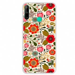 Mobilcover Huawei P40 Lite E Blomstertapet
