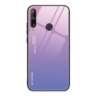 Mobilcover Huawei P40 Lite E Hærdet Glas Vær Dig Selv