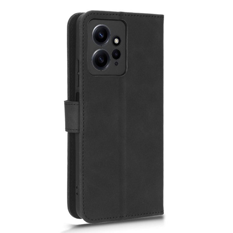 Læder Cover Xiaomi Redmi Note 12 4G Almindelig Læderstil