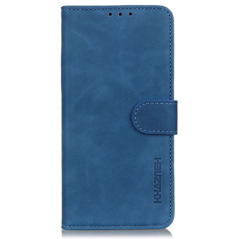 Flip Cover Realme 9i Khazneh Vintage Lædereffekt