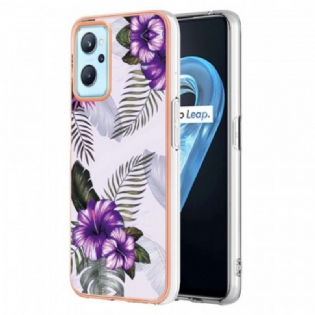 Mobilcover Realme 9i Mini Lilla Blomster