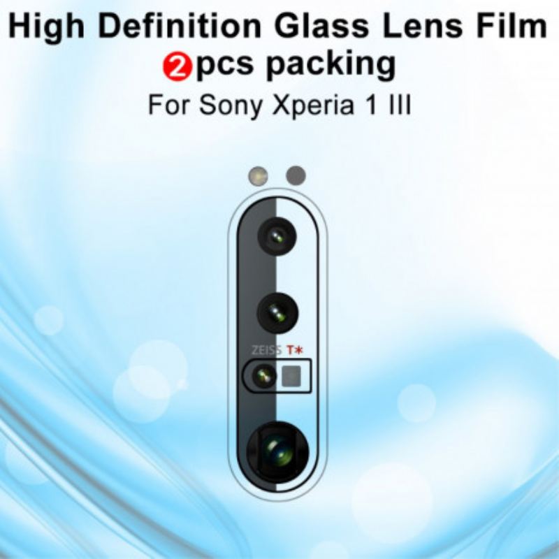 Beskyttende Hærdet Glasobjektiv Til Sony Xperia 1 Iii Imak