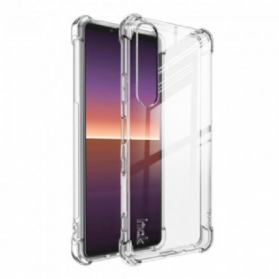 Cover Sony Xperia 1 III Gennemsigtig Med Imak Skærmfilm