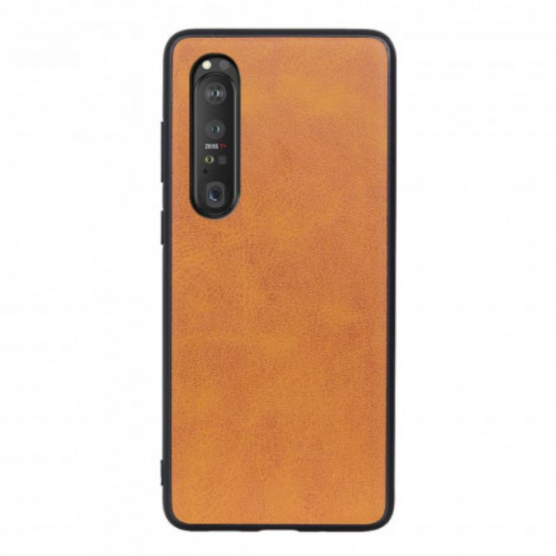 Cover Sony Xperia 1 III Læder Effekt