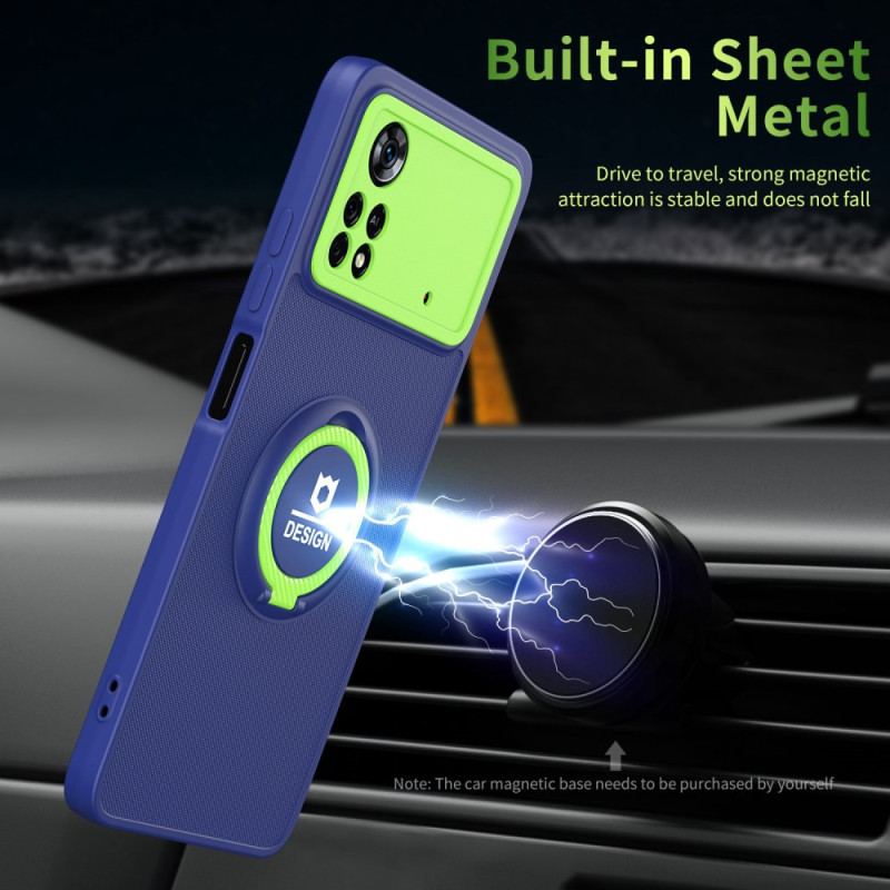 Cover Poco X4 Pro 5G Bicolor Ring-støtte