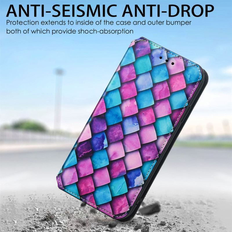 Cover Poco X4 Pro 5G Flip Cover Caseneo Rfid Design