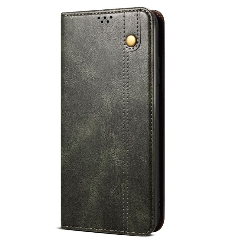 Cover Poco X4 Pro 5G Flip Cover Voksbehandlet Kunstlæder