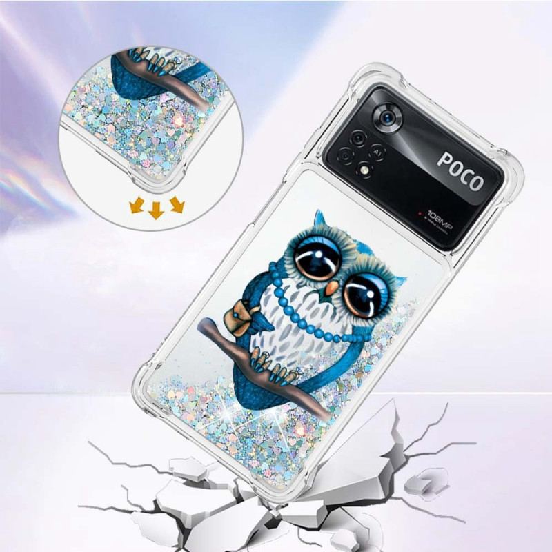 Cover Poco X4 Pro 5G Fru Ugle Glitter