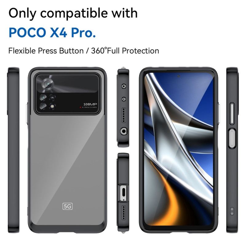 Cover Poco X4 Pro 5G Hybrid Farvede Kanter