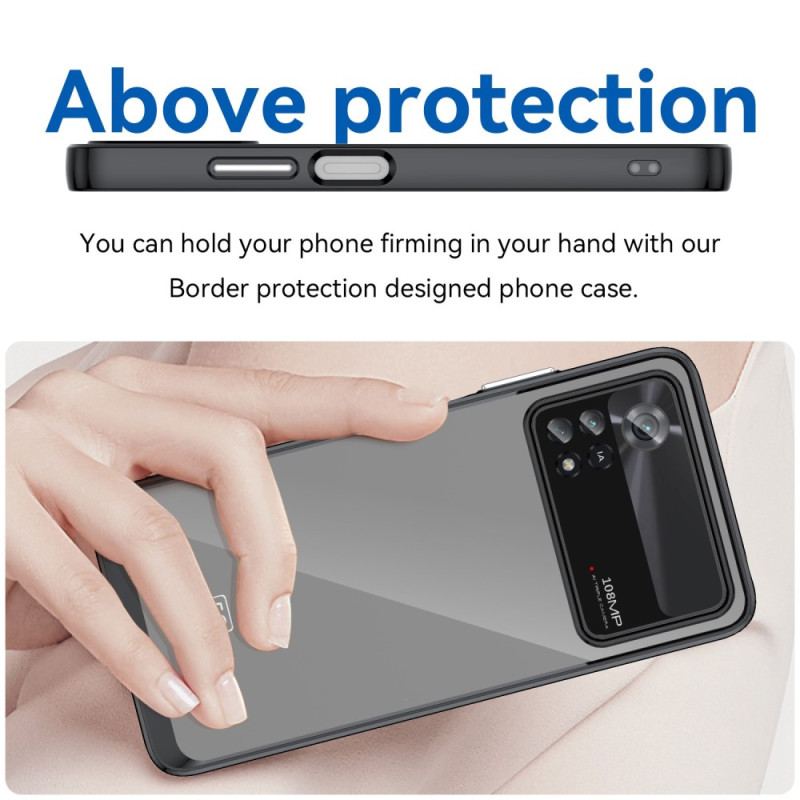 Cover Poco X4 Pro 5G Hybrid Farvede Kanter